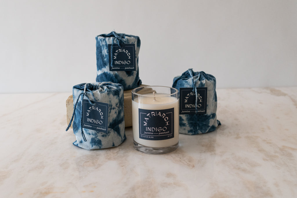 Indigo soy clearance candles